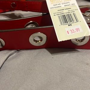COPY - Michael kors red guitar strap
